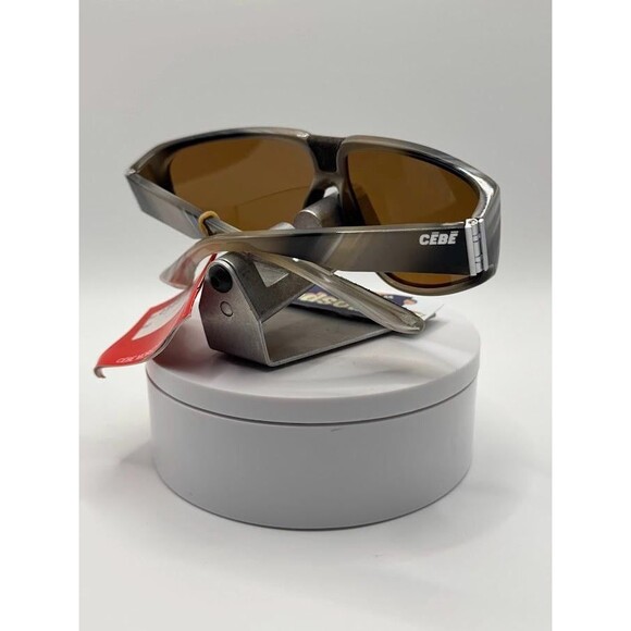 NWT Vintage Cebe Specific Sport Sunglasses | 0908 Brown Stripe | Made in France - Picture 8 of 10